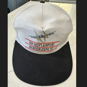 Vintage Headmost Aviation Expo Snapback Hat